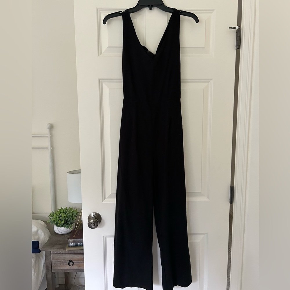 Leith Plunge Open Back Jumper